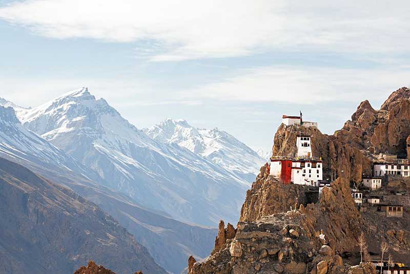 Buddhist monastery Dhankar Gompa